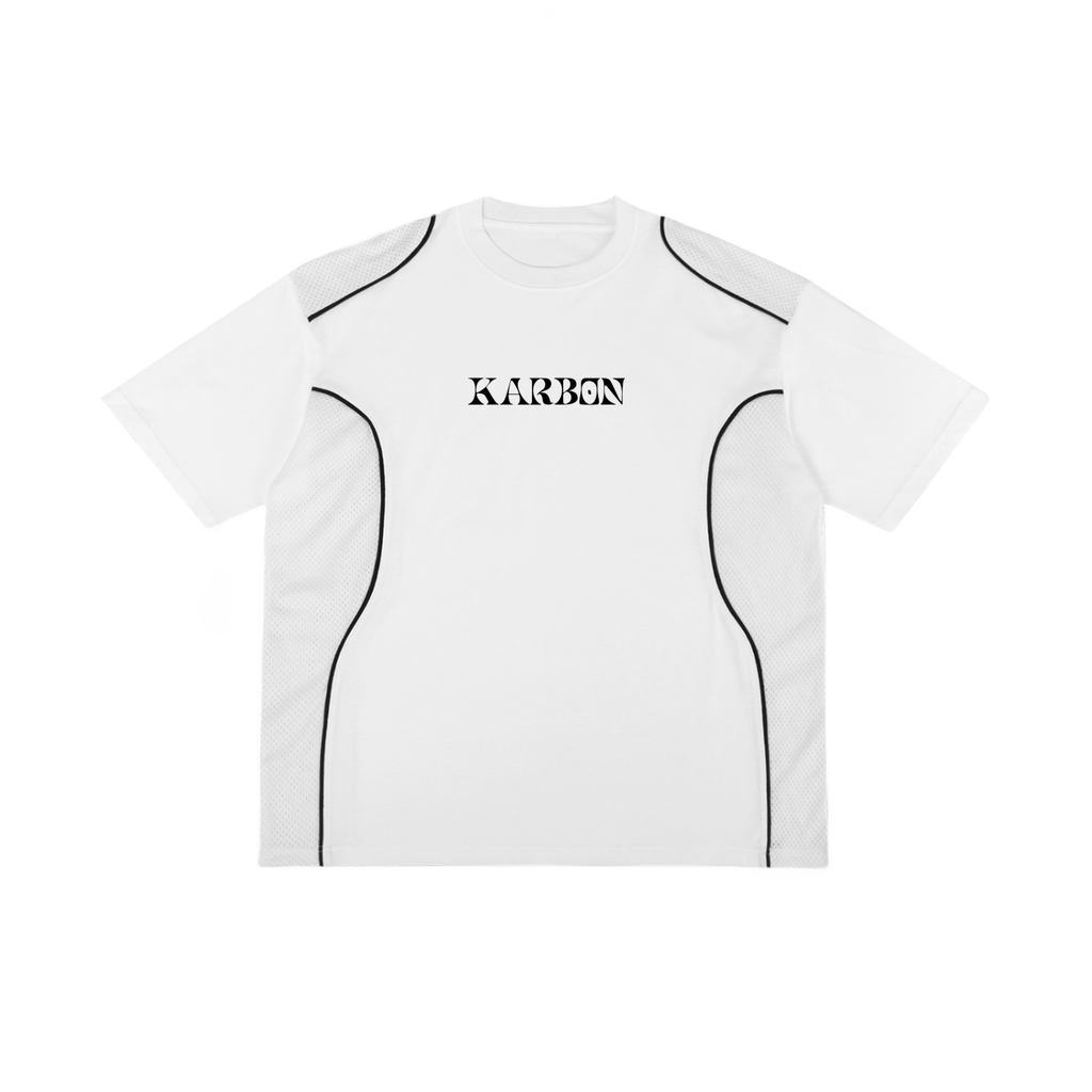 Karbon Contrast Piped Panel T-Shirt